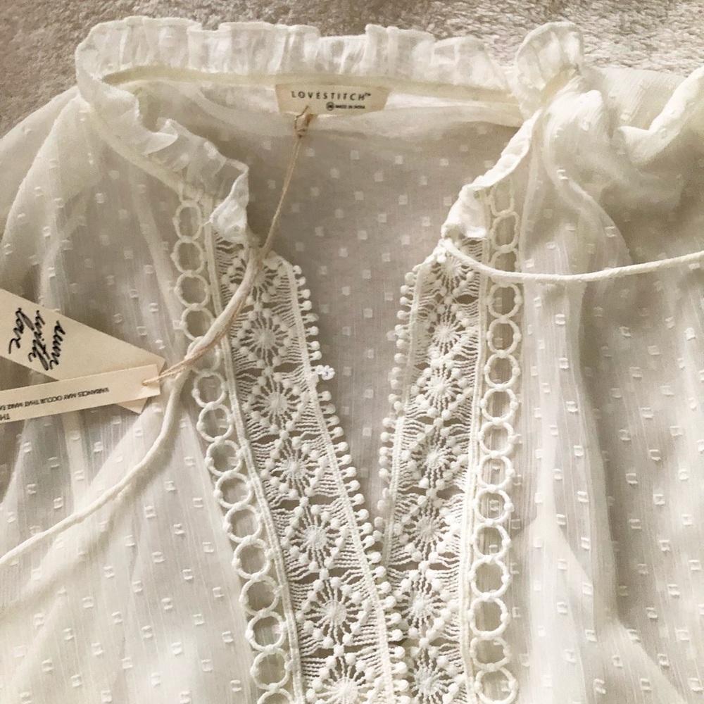 Long Sleeve Ruffle Dress - Picture 2 of 16